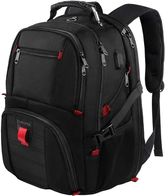 All Pass Wasserdicht College-Tasche Fluggesellschaft zugelassen Business-Work-Tasche mit USB-Ladestation Rucksack Reisetaschen