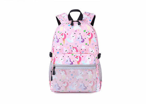 Pink Unicorn 3 Stück Leichtgewicht Schul Rucksack Mädchen Rucksack für Kinder Schultasche