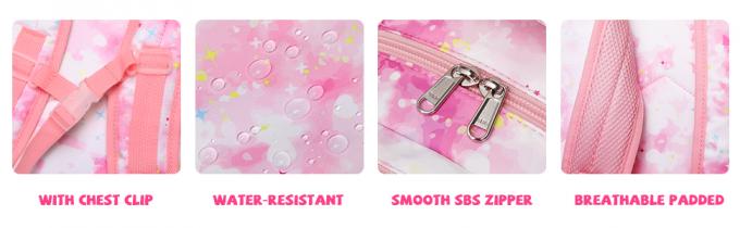 Polyester Kinder Schul Rucksack Meerjungfrau Schultasche Drei Stück Set 1