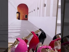 Frauen High Heeled Sandalen Ultra High Pointed Dünn High Heeled High Heels Modische Frauen Schuhe